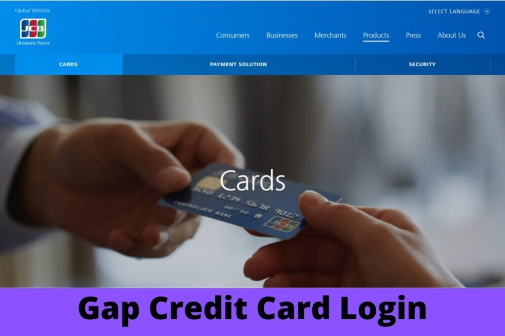 Gap Credit Card Login