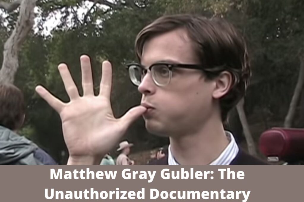 Matthew Gray Gubler The Unauthorized Documentary