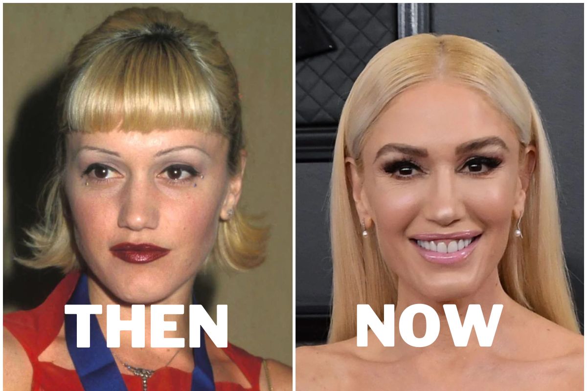 Gwen Stefani Then and Now