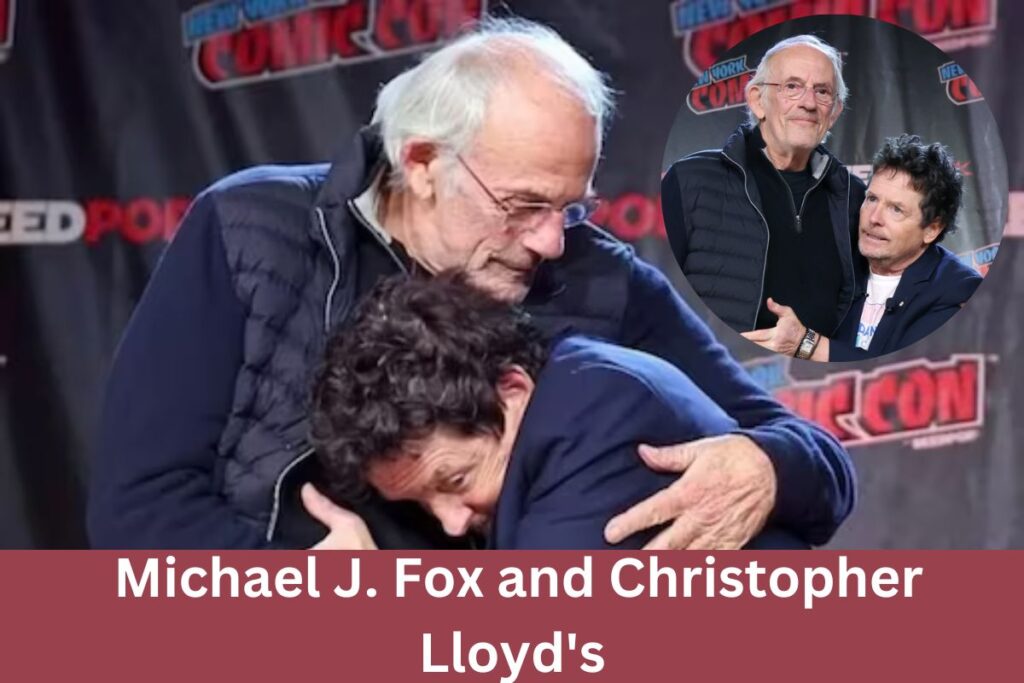 Michael J. Fox and Christopher Lloyd's