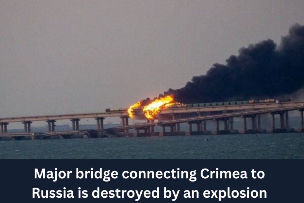 Key bridge Crimea to Russia