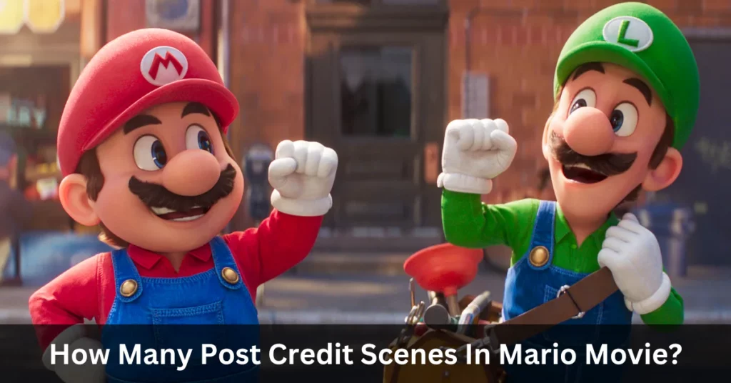 How Many Post Credit Scenes In Mario Movie