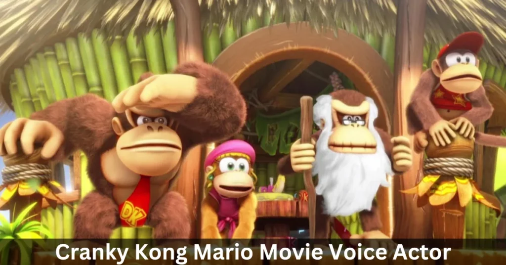 Cranky Kong Mario Movie Voice Actor