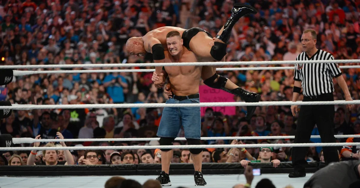 John Cena Dwayne Johnson Feud