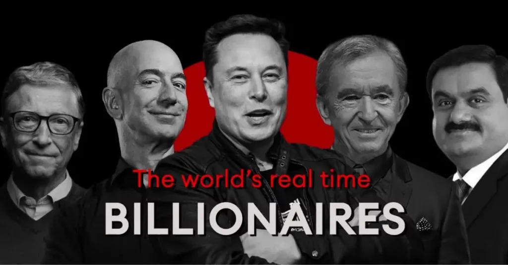 Who Are The Real Time Billionaires?